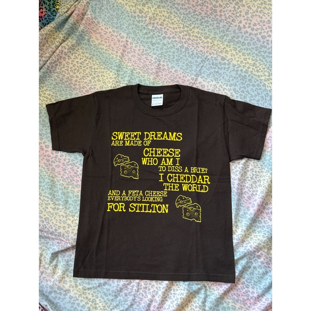 Sweet dreams are made of cheese t-shirt. funny eurythmics lennox